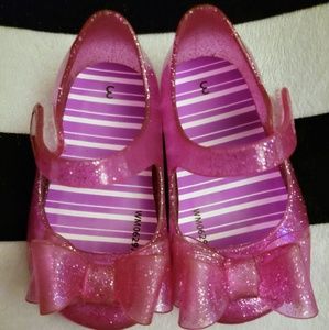 Light up jelly shoes
